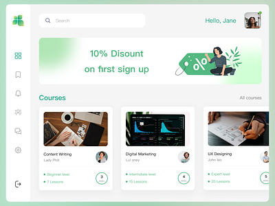 Skiller - Online learning landing page androidapp animation appdesign bestui figma graphic design iosapp iosappdesign landingpage onlinelearning platform prototyping ui uiux ux webdesign website wireframing xd