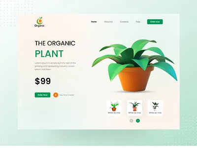 E-Commerce plant website behance design dribbble ecommerce green organic organic design organic website plant plant app plant ecommerce business plant web app plant website plant website design sajib ui ui design ux ux design web design