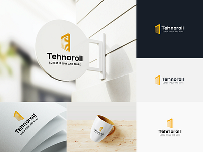 Tehnoroll Logo Design concept branding dailyui design graphic design illustration logo ui ux vector web website