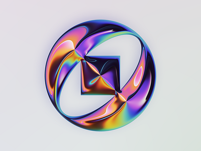 0 – 36DOT 2022 36daysoftype 36dot abstract art chrome colors design filter forge generative illustration lettering type typography