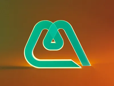 Branding // Logo animation 3d animation branding c4d cinema4d clean colorful glass logo opaque redshift startup transparent