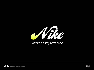 Nike: Rebranding attempt adidas classic logo logo rebranding logo rewamp nike rebranding shoe brand sports brand typeface logo typo logo