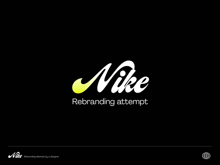 behalve voor Neuropathie eend Nike: Rebranding attempt by Sanal C.K on Dribbble