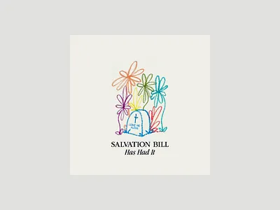 Salvation Bill — Album Art design graphic design illustration logo music packaging typography video