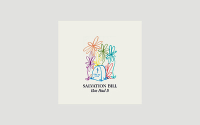 Salvation Bill — Album Art design graphic design illustration logo music packaging typography video