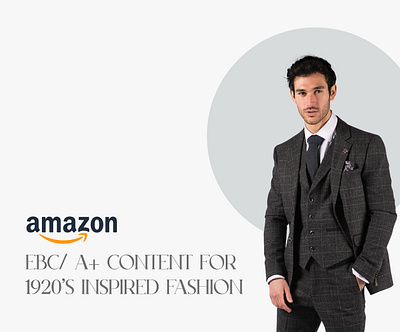 EBC / A+ Content For 1920's Inspired Fashion a a content amazon a amazon a content amazon ebc amazon ebc content amazon listing amazon listing image amazon product brand brand identity branding branding identity design ebc ebc content enhanced brand image graphic design listing image visual identity