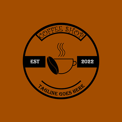 logo for coffee shop adobe illustrator branding illustration logo