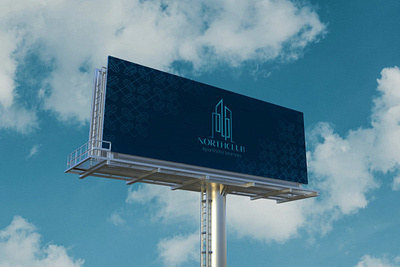 Highway banner mockup banner mockup