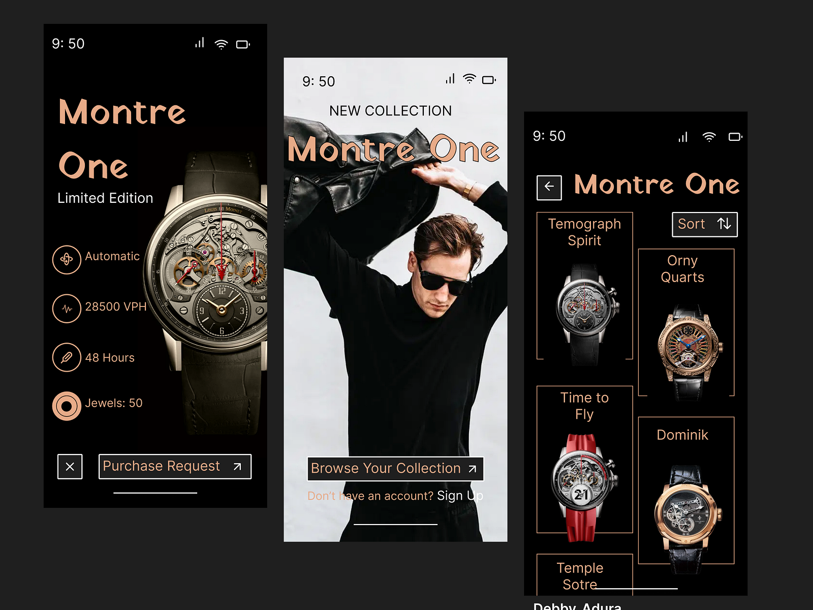 WRIST WATCH APP by Aduragbemi Olusina on Dribbble
