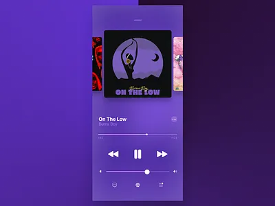 Apple Music app Redesign app apple design figma fitness improvement music product design redesign ux