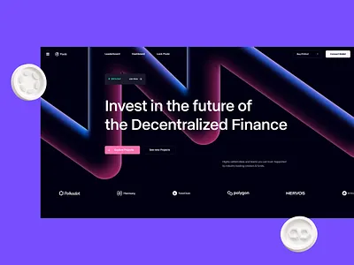 Poolz — Website 240722 brand branding clean design flat identity typography ui