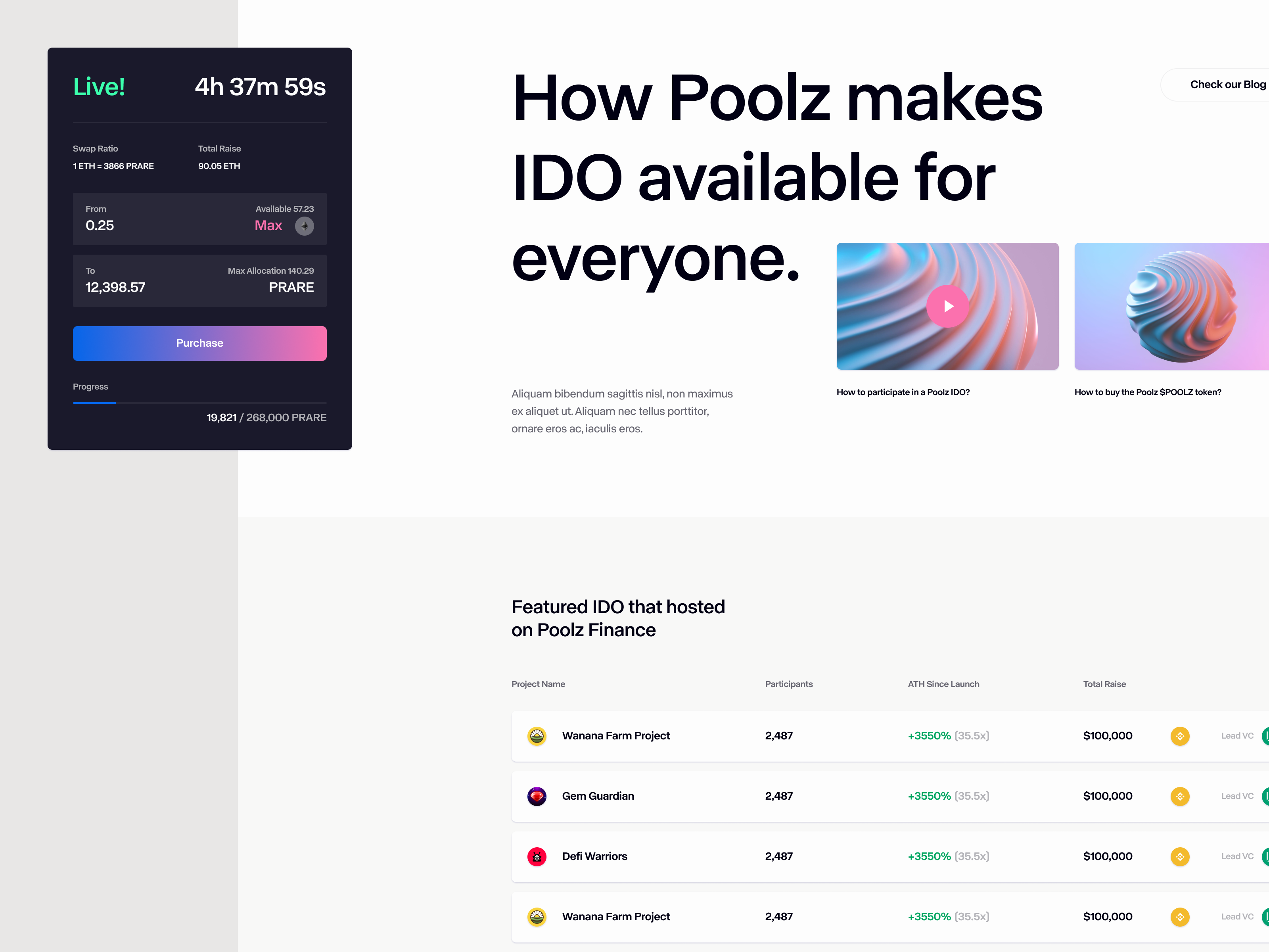Example of Web Design
