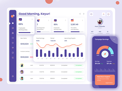 Admin Dashboard UI Design Freebie admin app branding clean design devoq devoqdesign download figma freebie freelancer graphic design illustration illustrator logo minimal motion ui uiuxdesign upwork