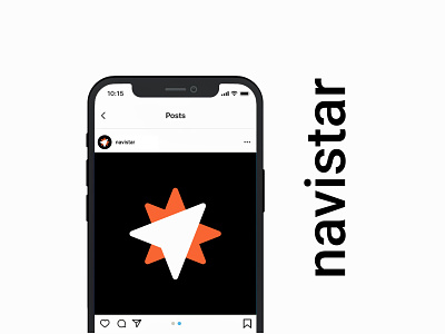 Navistar app brand designer graphic designer location logo designer logo for sale logo maker map navigation app search star logo stock logos tracking