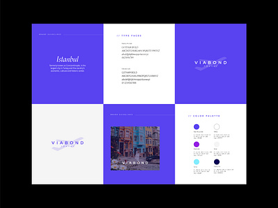 Viabond Travel branding graphic design ide identity identity design logo