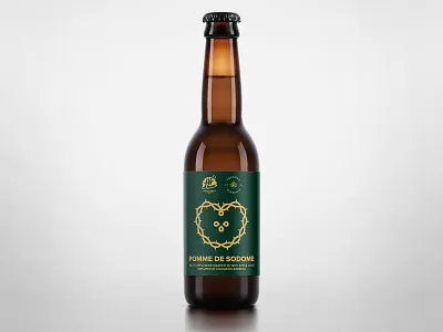 AF Brew x Toksovo Cidrerie Pomme De Sodome afbrew apple beer bottle brew craft crown thorns