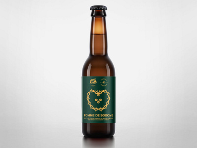 AF Brew x Toksovo Cidrerie Pomme De Sodome afbrew apple beer bottle brew craft crown thorns