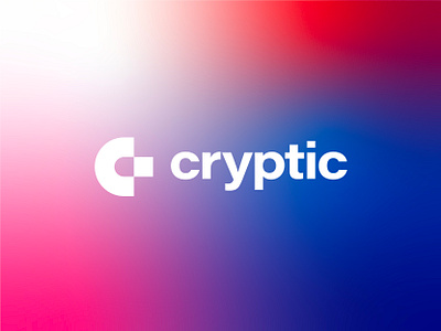 Cryptic - Logo Design brand identity branding crypto graphic design logo logo design logo designer logos nft web3 web3branding