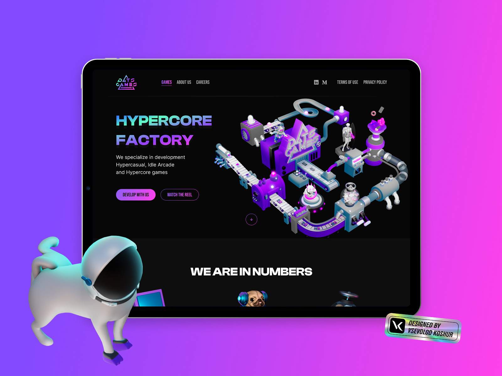 Dats — Hypercore FactoryRC by Vsevolod Koshur on Dribbble