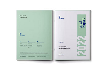 Annual Report 2022 agency annual annual report brochure business catalog clean company corporate design editorial illustration indesign magazine modern print printable report template yearend