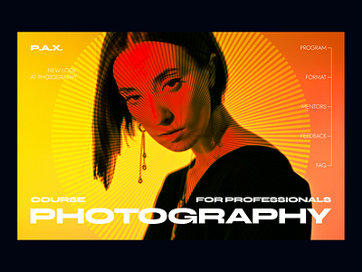 Creative photography course business design fashion fasiondesign figma photograph photography sides tilda ui uidesign uxdesign webdesign
