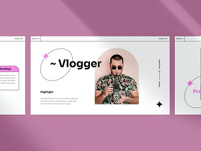 Nebulla Presentation branding business companyprofile creative slides design designposter editable graphic design illustration keynote lookbook marketing nebulla presentation pitchdeck portfolio portfolio slide powerpoint project showcase ui vector