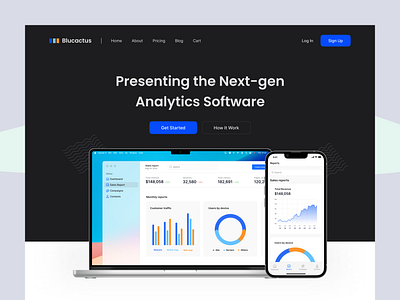 SAAS Landing Page Design design figma design landing page design saas saas app saas landing page saas software saas web saas website software website ui ui design user interface design ux design web design website design