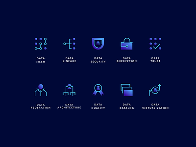 Trianz Icons abstract abstract icons agrib analytics data data icons data security geometric geometric icons gradient gradient icons icon icon designer icon set iconographer iconography icons illustration security vector icons