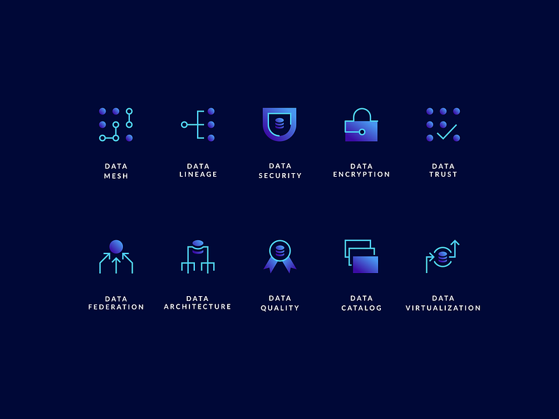 Trianz Icons abstract abstract icons agrib analytics data data icons data security geometric geometric icons gradient gradient icons icon icon designer icon set iconographer iconography icons illustration security vector icons