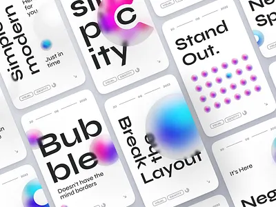 Visual identity. Posters. art direction bubble business card cards design concept art cover design figma frosted glass gradient graphic design identity poster promo sphere type typography ui visual identity