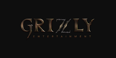 Grizzly Entertainment - Logotype brand branding business corporation dark design dev entertainment game gamedev logo logotype rpg typo typography web