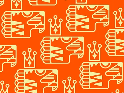 Tigers are cool branding identity illustration logo pattern tiger tiger illustration tiger pattern