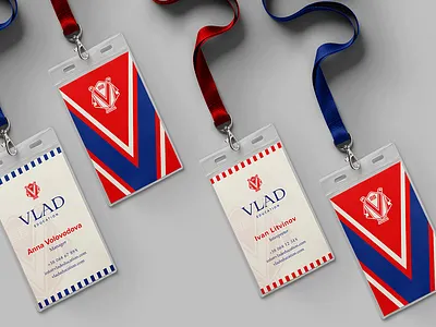 Vlad Education ID-Cards branding design graphic design identity logo