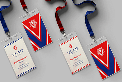 Vlad Education ID-Cards branding design graphic design identity logo