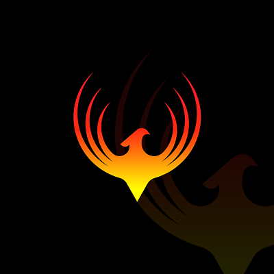 Phoenix bird fire phoenix red