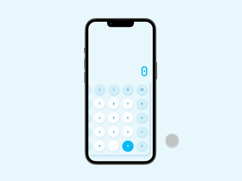Calculator animation app calculate calculator dailyui ui ux
