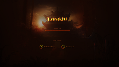 Longju Rework - Game User Interface branding dark design game graphic design metin2 photomanipulation rpg screens ui uiux web
