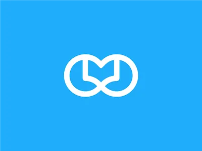 "Unlimited" Logo Concept blue book brand identity branding design education identity design infinity logo logo design logos minimalist platform student