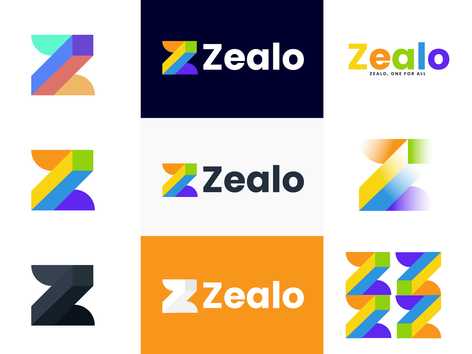 Z letter logo design - unused by Riya Moni on Dribbble