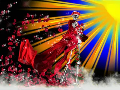 End of War death design graphic design gratefuldead illustration photoshop roses skeleton sunshine ukraine war