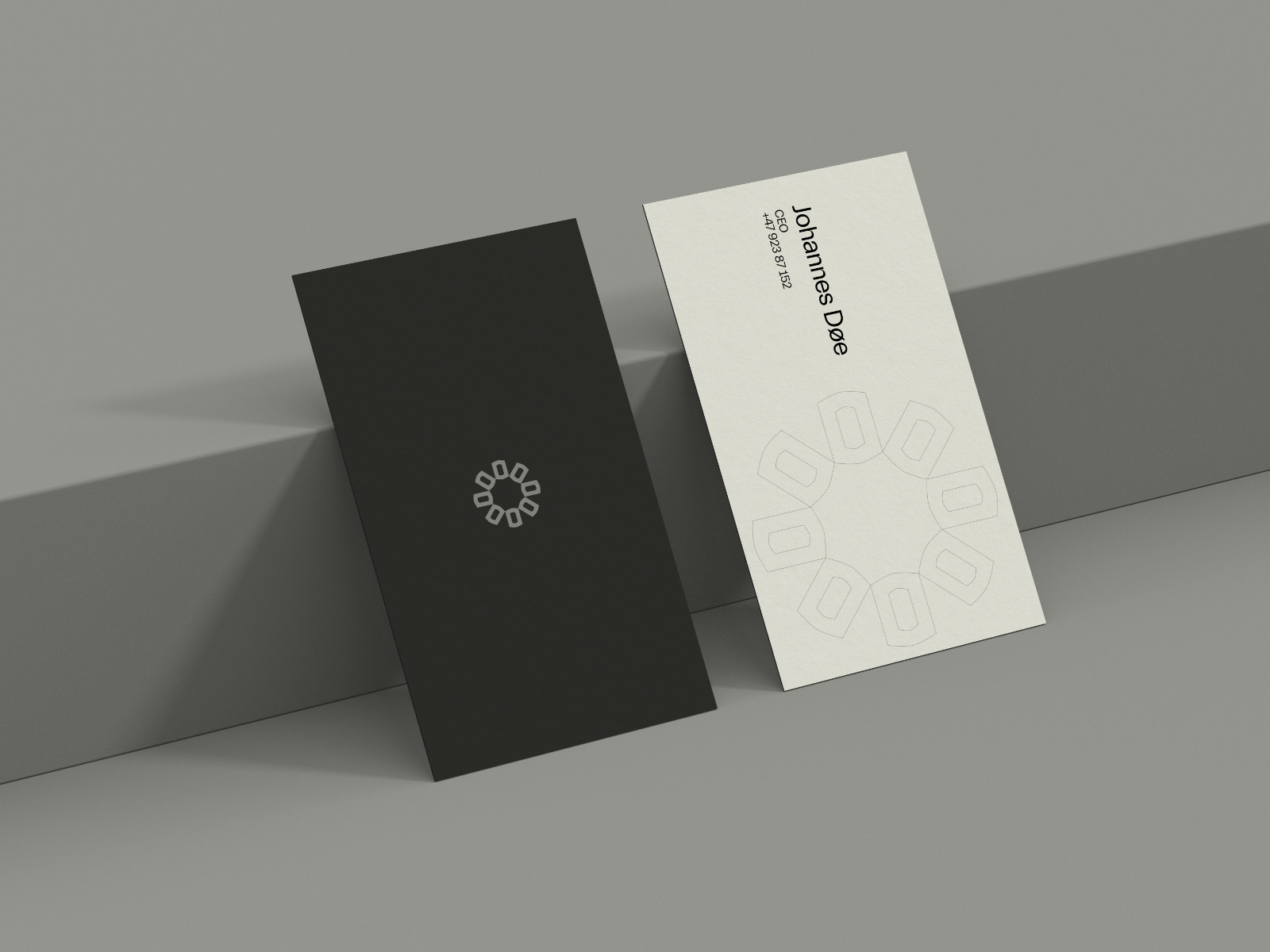 Binary Business Cards by JUHO on Dribbble