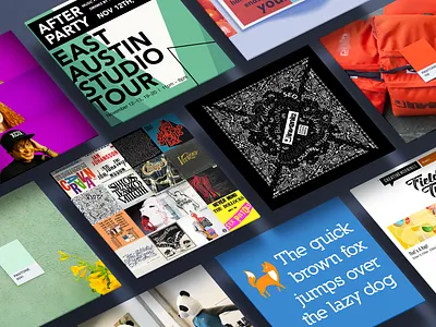 Invenio Social Media Sampler branding design instagram marketing pantone photography social social media