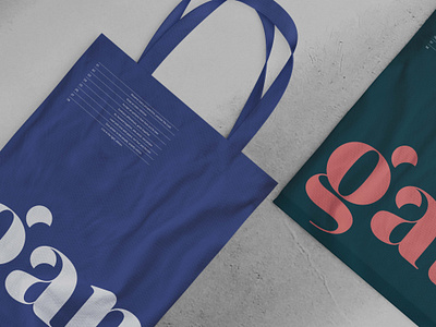 Gander - Merch, Tote brand identity branding design logo