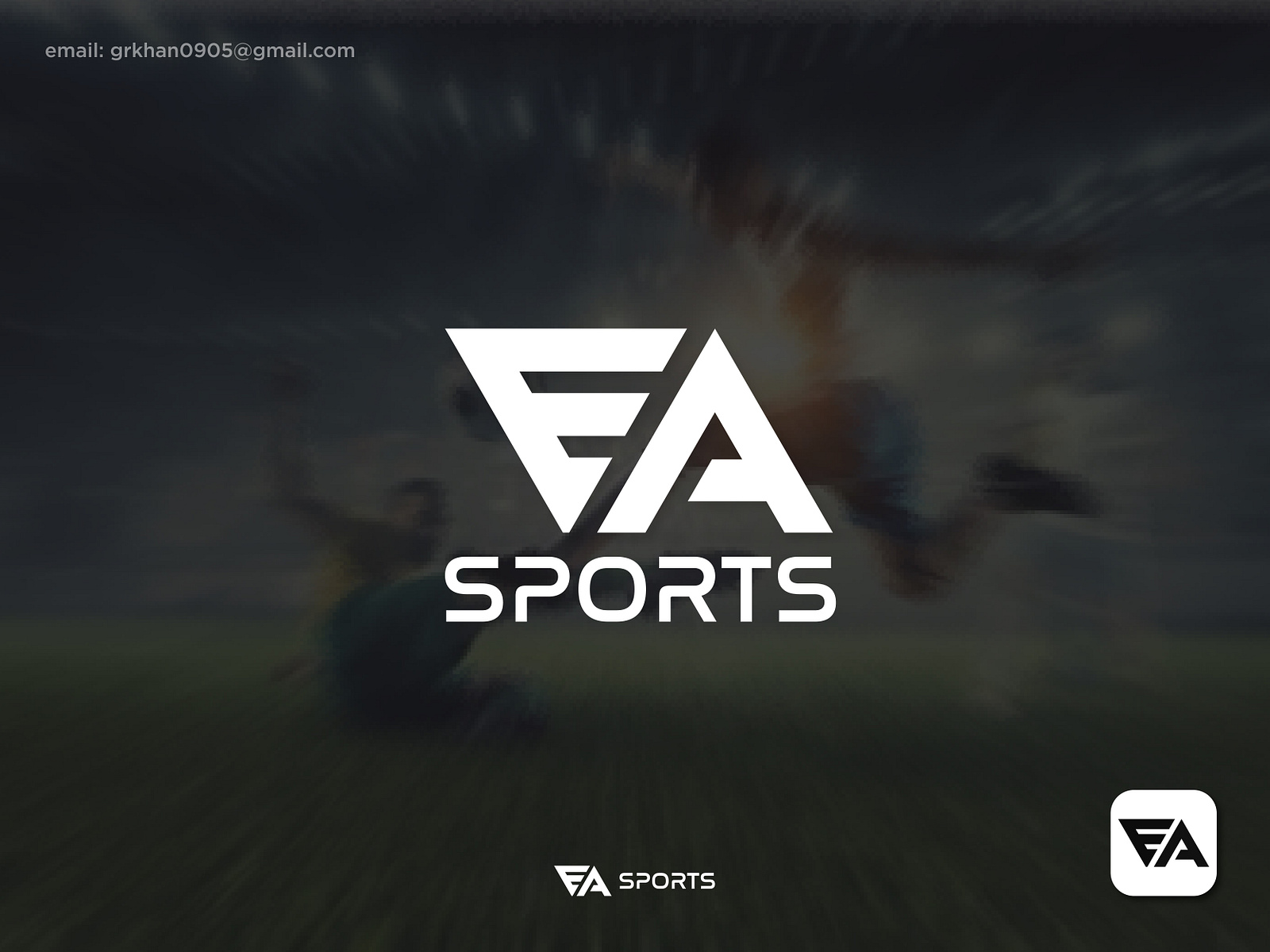 EA Sports Logo Design by Golam Rabbi Khan Logo and Brand Identity