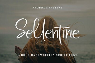 Sellentine Script Font cute font design font fonts handlettered script fonts signature font