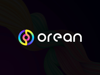 Orean logo design concept / Rotate logo concept arrow bold branding graphic design identity lettermark logo logo design logo type logos modern art modern logo orean rotate tech technology verctor