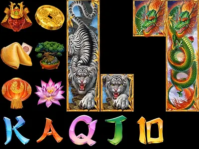 Set of symbols animation casino design character animation chinese slot chinese themed gambling art gambling design game art game design game slot illustration motion art motion design motion graphics set of symbols slot design slot game art symbols animation