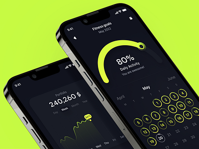 Data visualization app UI-kit | Update v 1.15 app calendar charts data visualization ui ui kit uikit ux