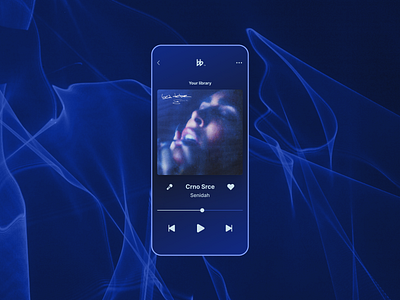 Music Player app concept design music player ui