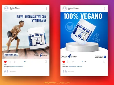 Social media post design graphic design